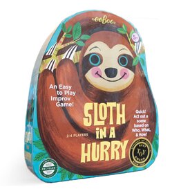eeBoo Sloth in a Hurry Shaped Spinner Game