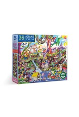 eeBoo Fairies & Tales Giant Puzzle 36pc