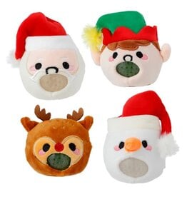 Queasy Squeezies Festive Friends Christmas Plush Squeezy Toy Assorted