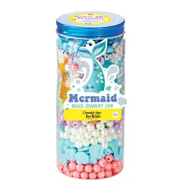 Creativity For Kids Bead Jewelry Jar Mermaid