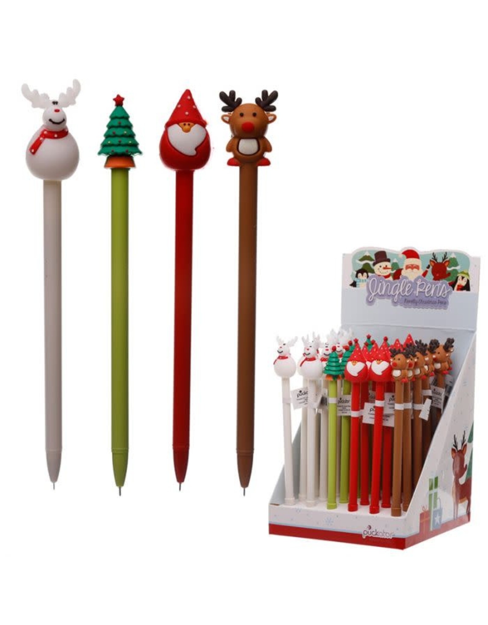 Festive Friends Christmas Fine Tip Pen Assorted