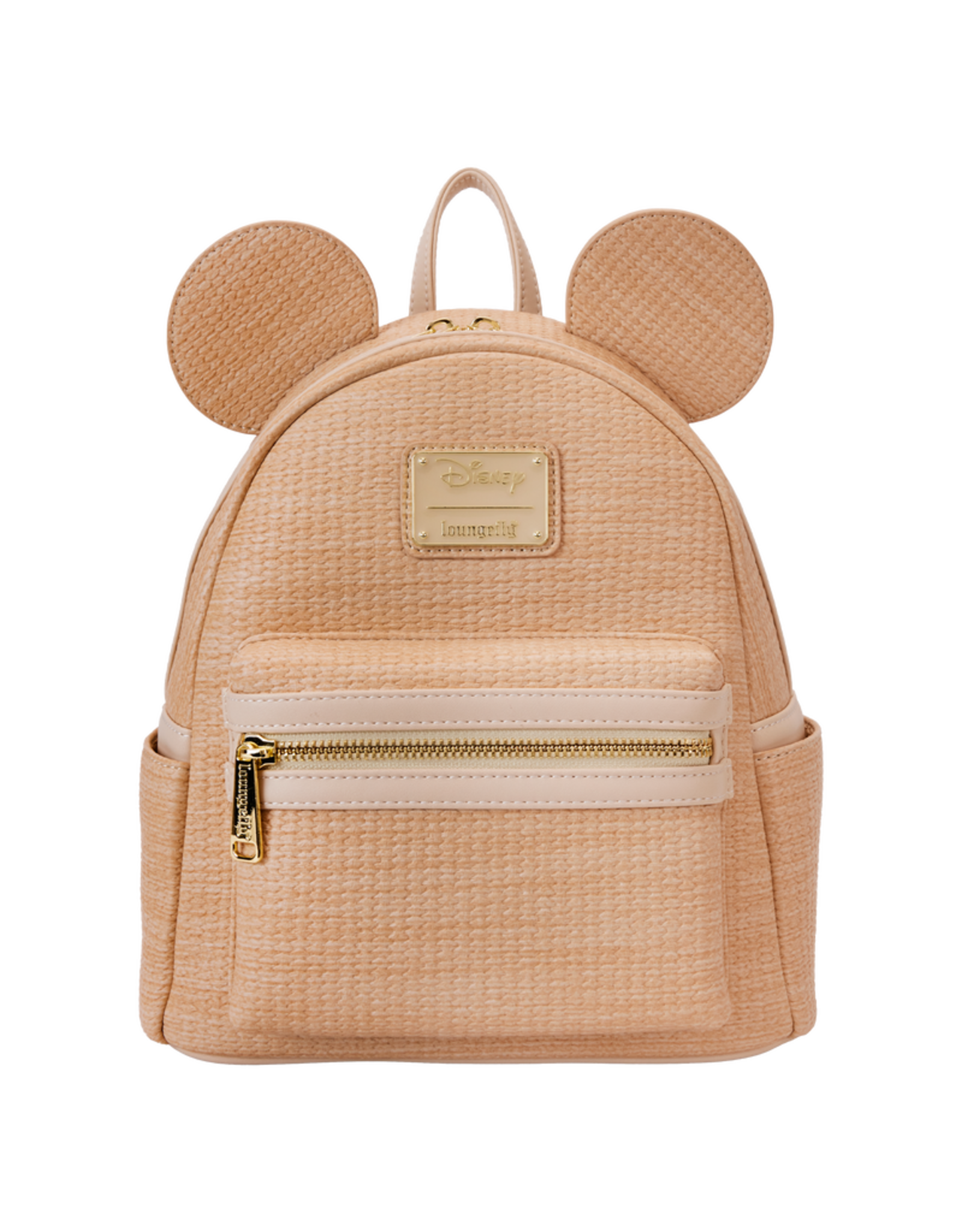Loungefly Mickey Mouse Woven Texture Mini Backpack