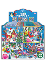 eeBoo Woodland Holiday Mini Puzzle Assorted