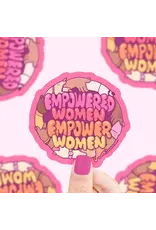Turtle's Soup Empowered Women Empower Women Vinyl Sticker