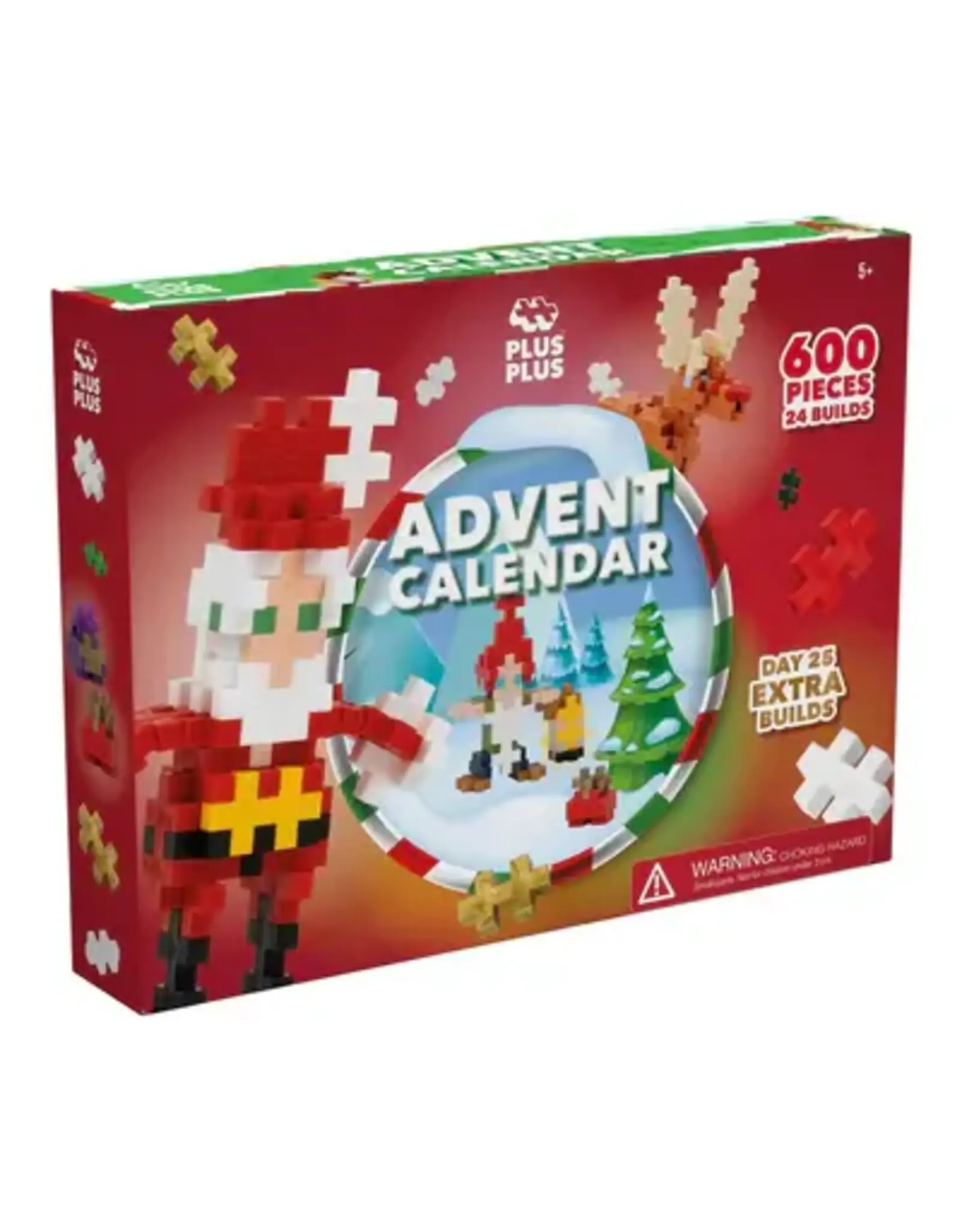 Plus-Plus Plus-Plus Advent Calendar Woodland Christmas