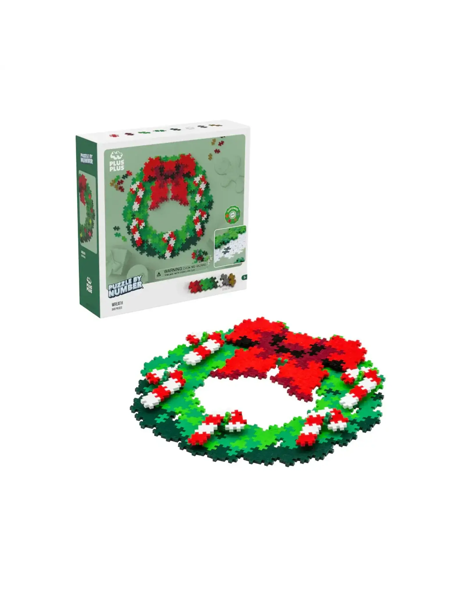 Plus-Plus Plus-Plus Puzzle by Number - Christmas Wrath 500pc