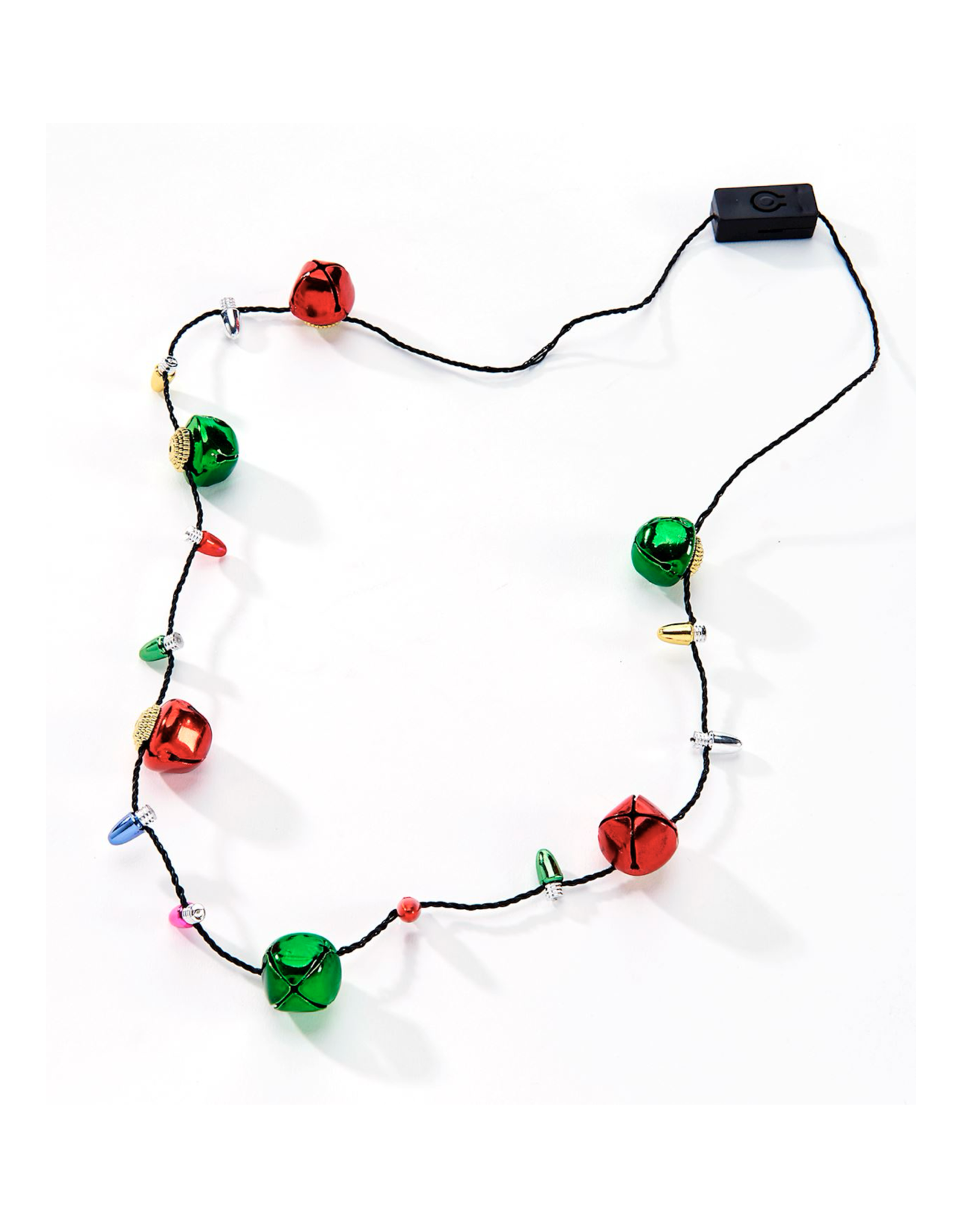 GiftCraft Lite up Xmas Bell Necklace