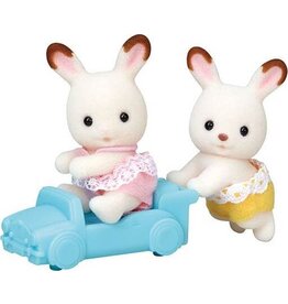 Calico Critters Calico Critters Chocolate Rabbit Twins