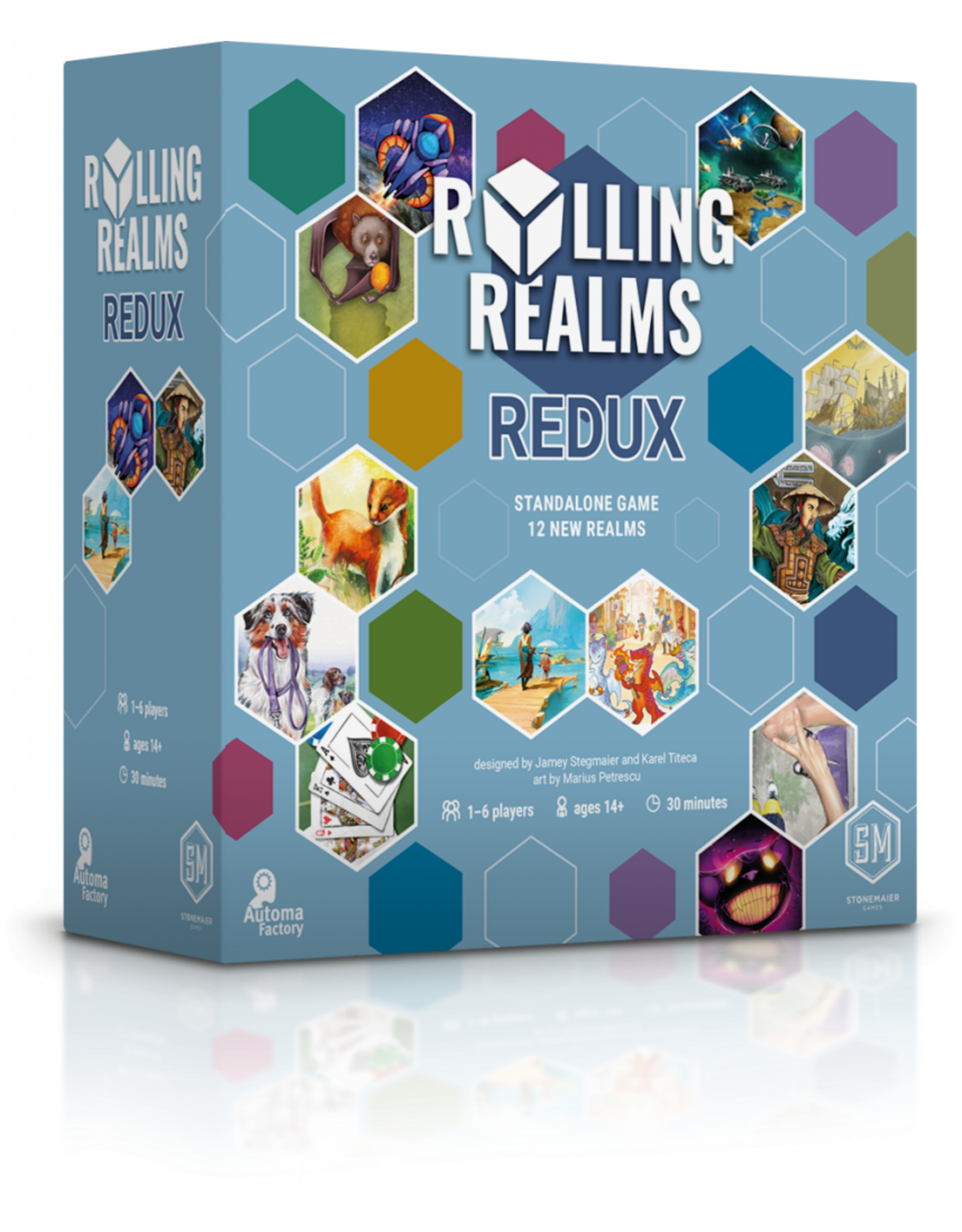 Stonemaier Games Rolling Realms Redux