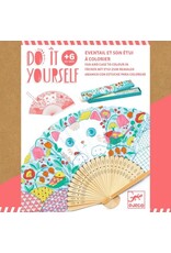 Djeco DIY Koneko: Fan and Case to Colour In