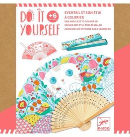 Djeco DIY Koneko: Fan and Case to Colour In