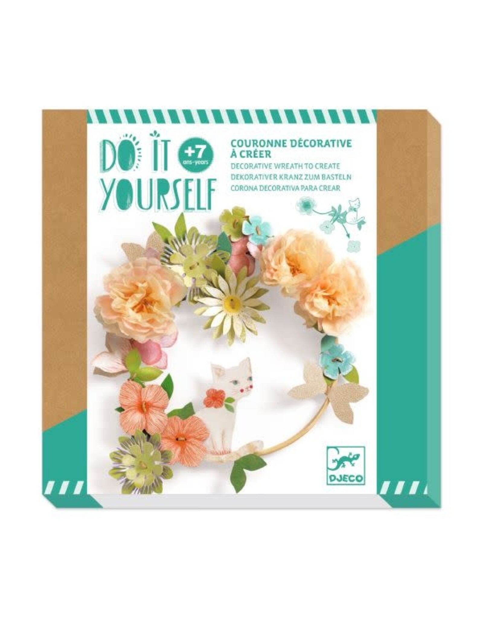Djeco DIY Decorative Floral Wreath to Create