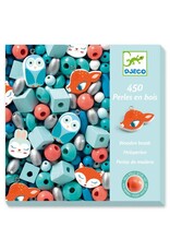 Djeco Wooden Beads - Small Animals