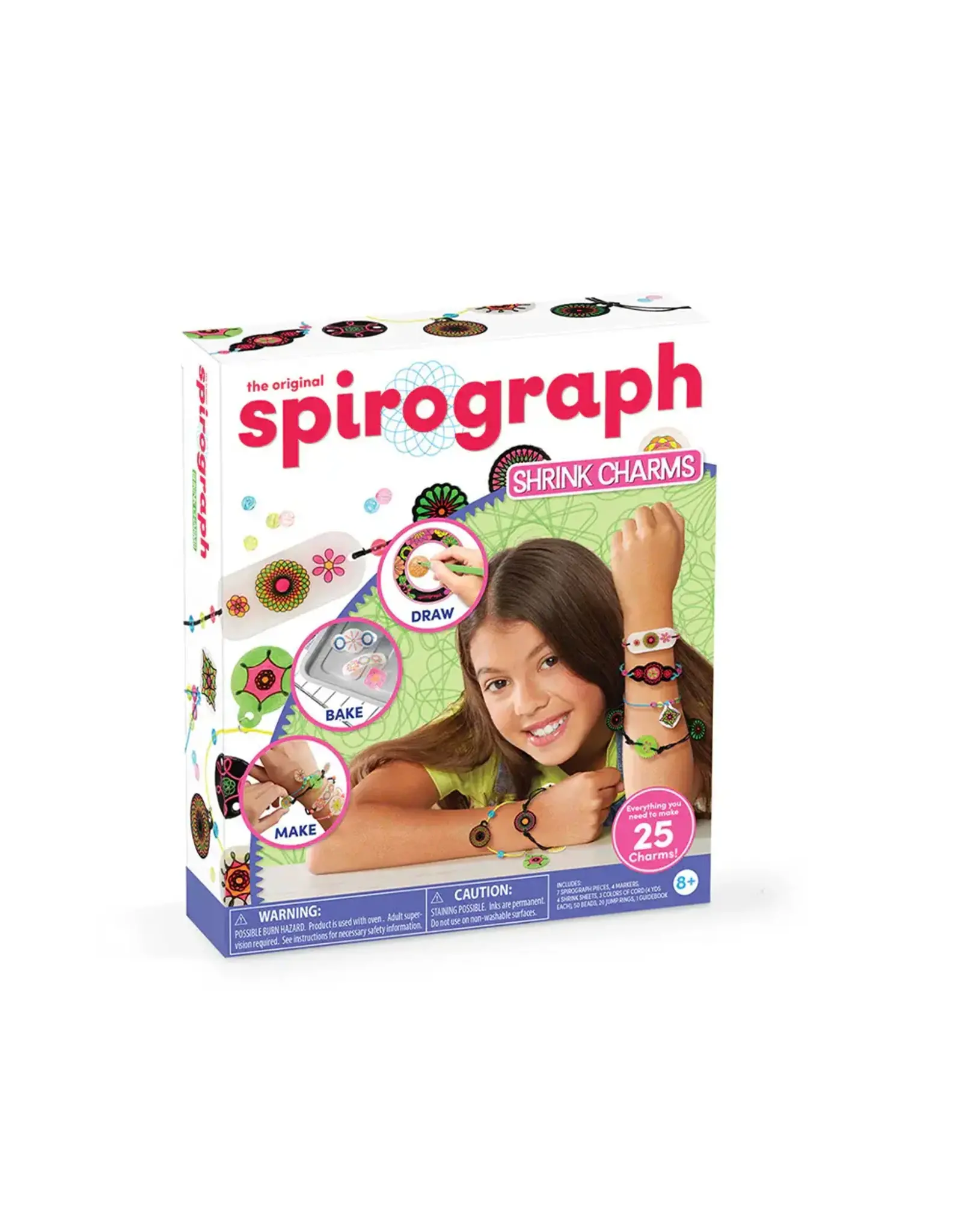 Spirograph Shrink Charms