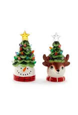 GiftCraft Ceramic LED Christmas Decor Assorted