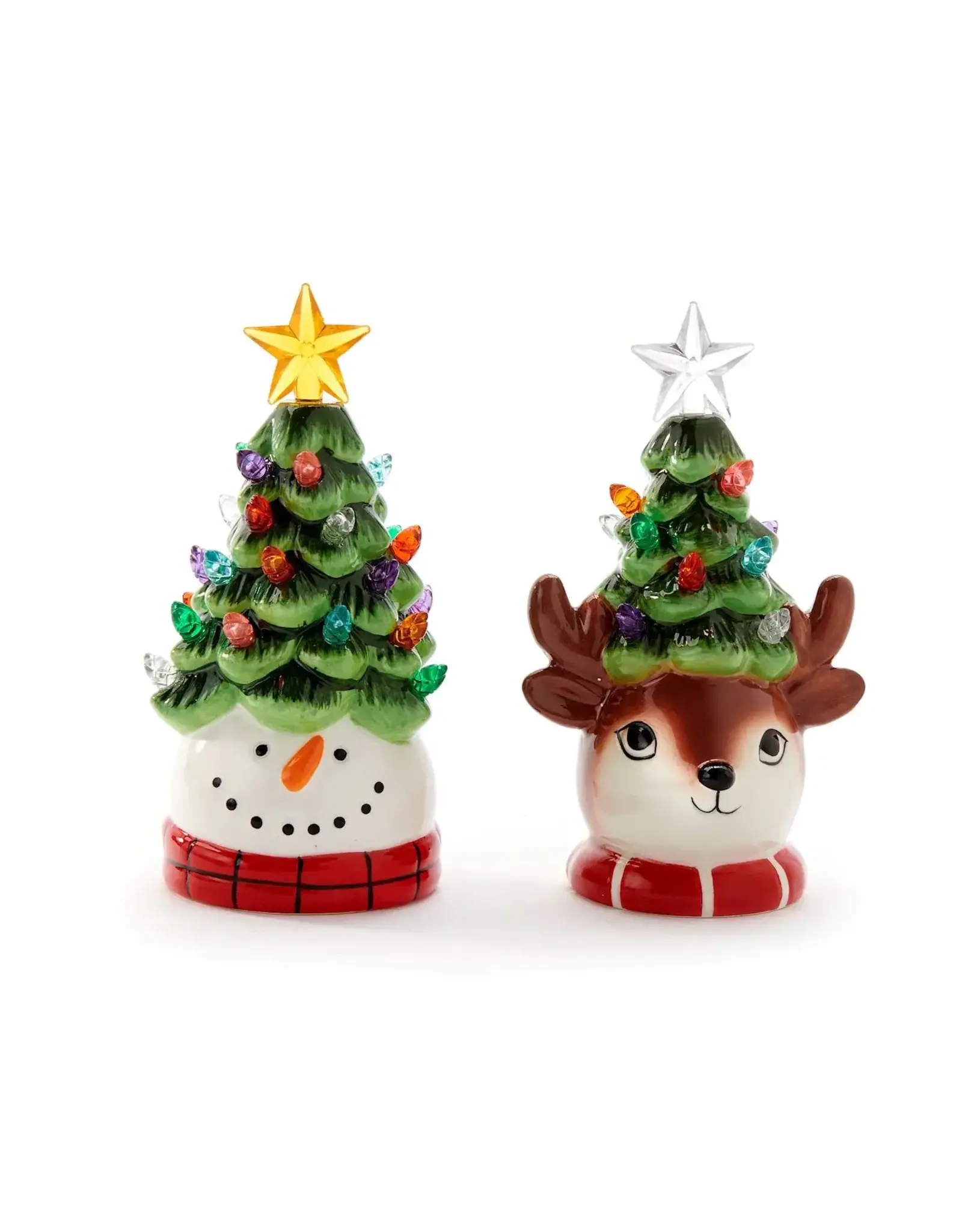 GiftCraft Ceramic LED Christmas Decor Assorted