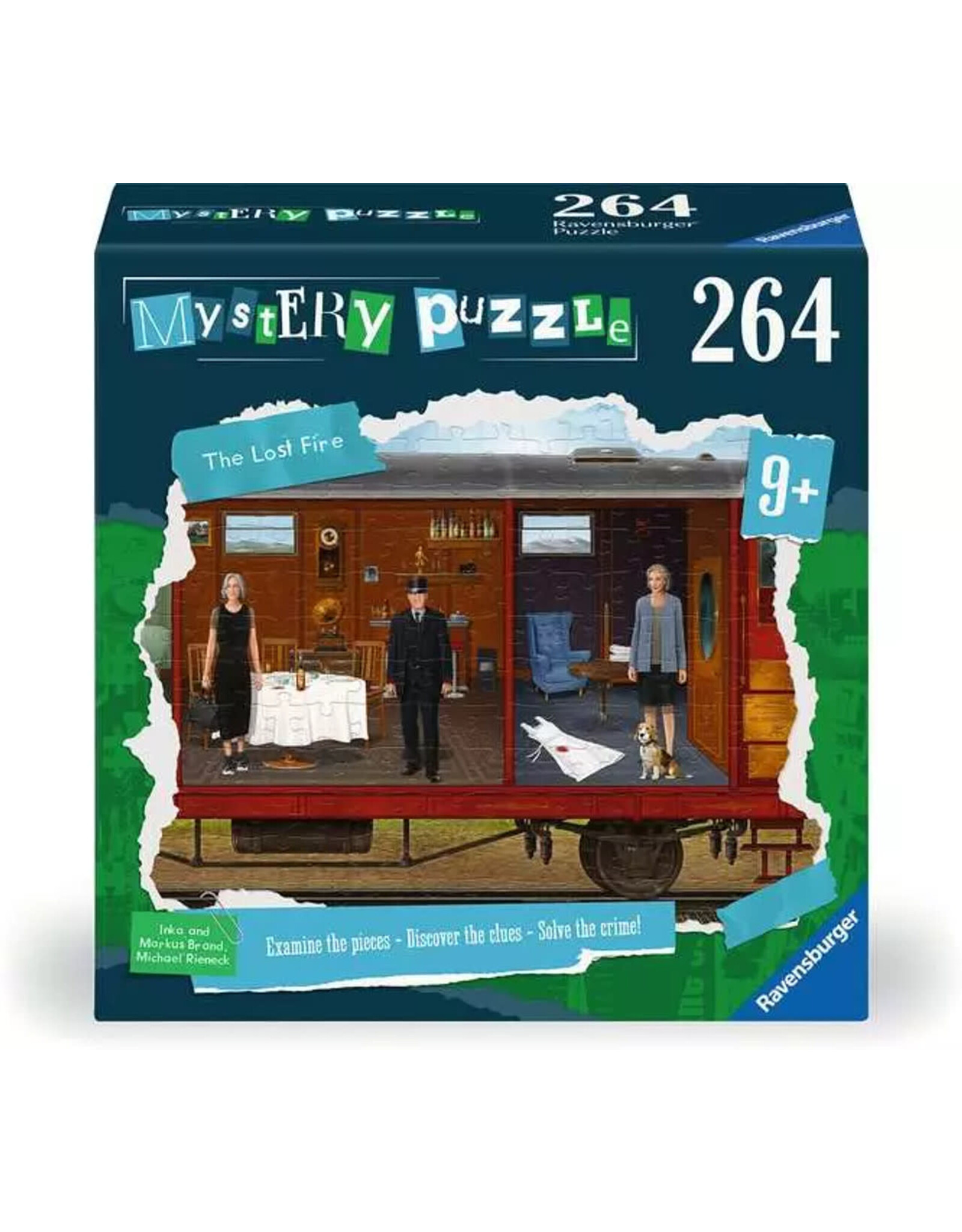 Ravensburger Puzzle X Crime Kids - The Lost Fire 264pc