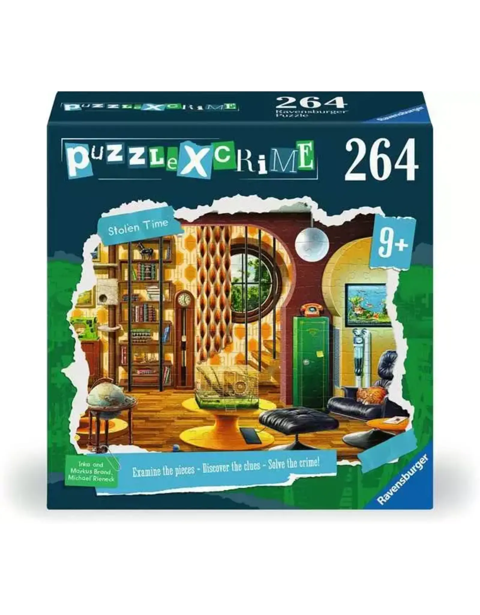 Ravensburger Puzzle X Crime Kids - Stolen Time 264pc