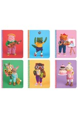 eeBoo Cat Rabbit Tiny Journal Assorted
