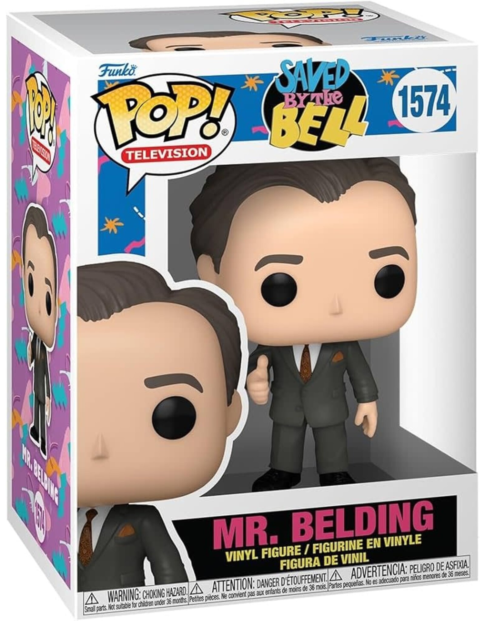 Funko Pop Vinyl Saved by the Bell 30th Anniversary - Mr. Belding