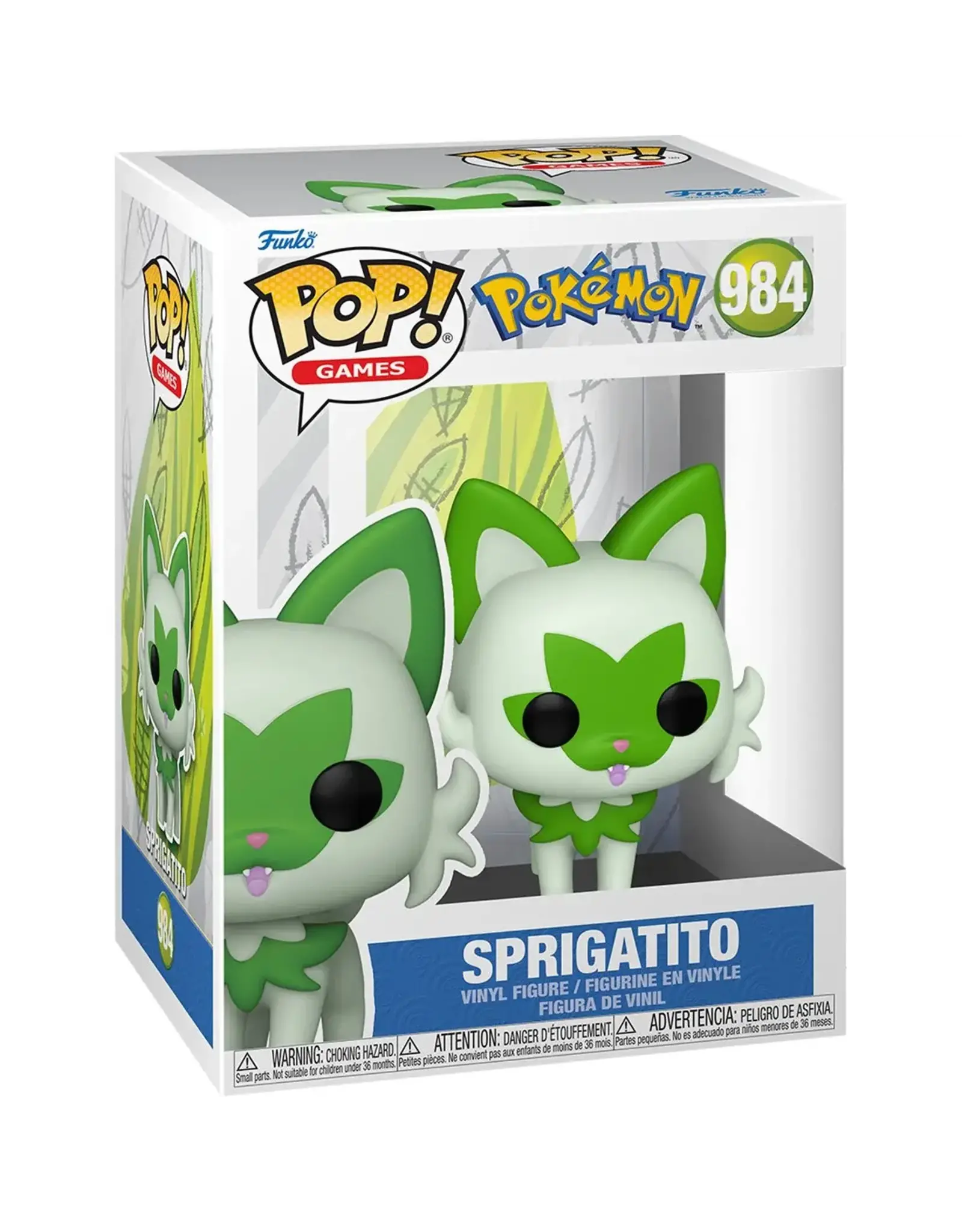 Funko Pop Vinyl Pokemon Sprigatito Tumbleweed Toys