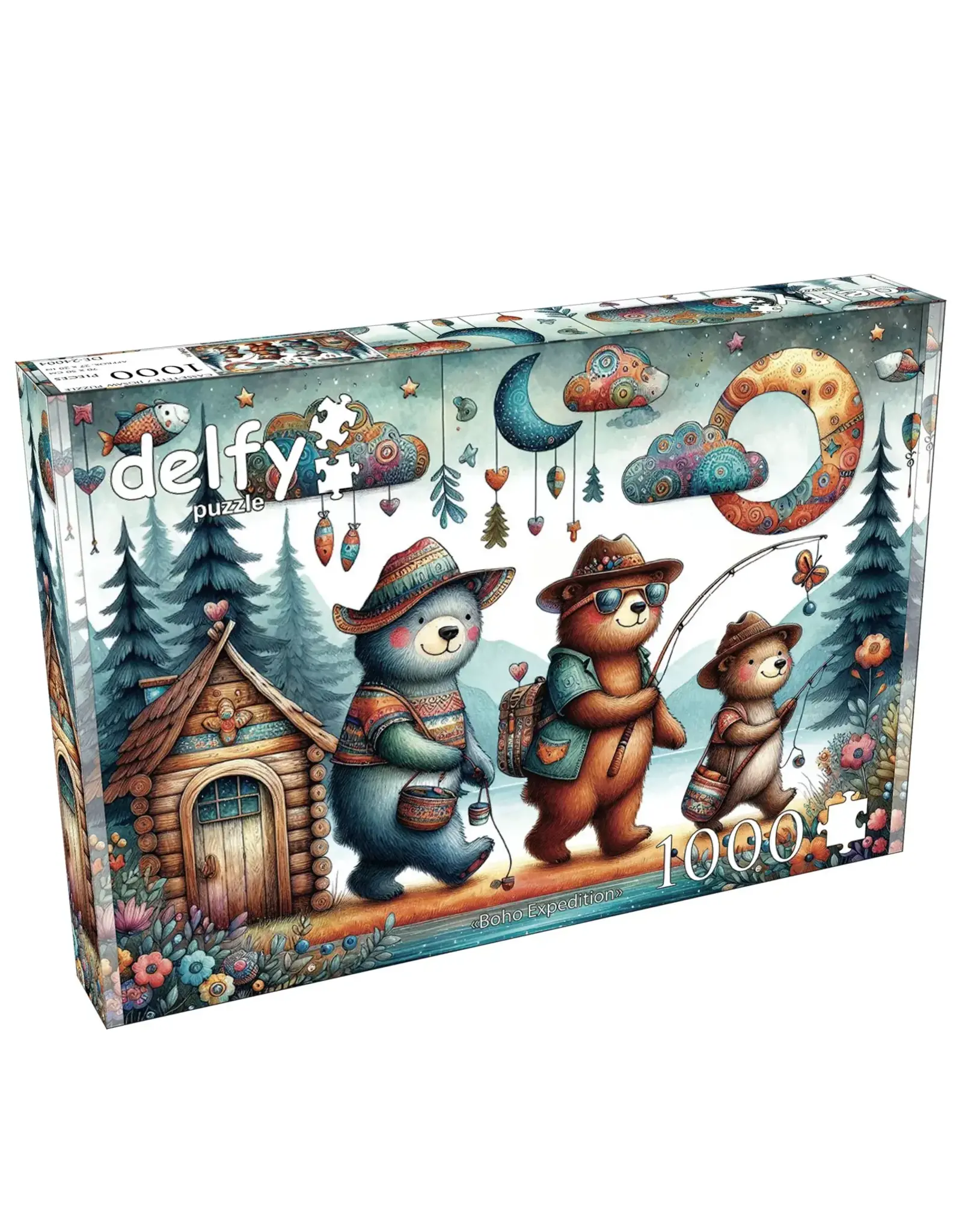 JaCaRou Puzzles Boho Expedition 1000pc