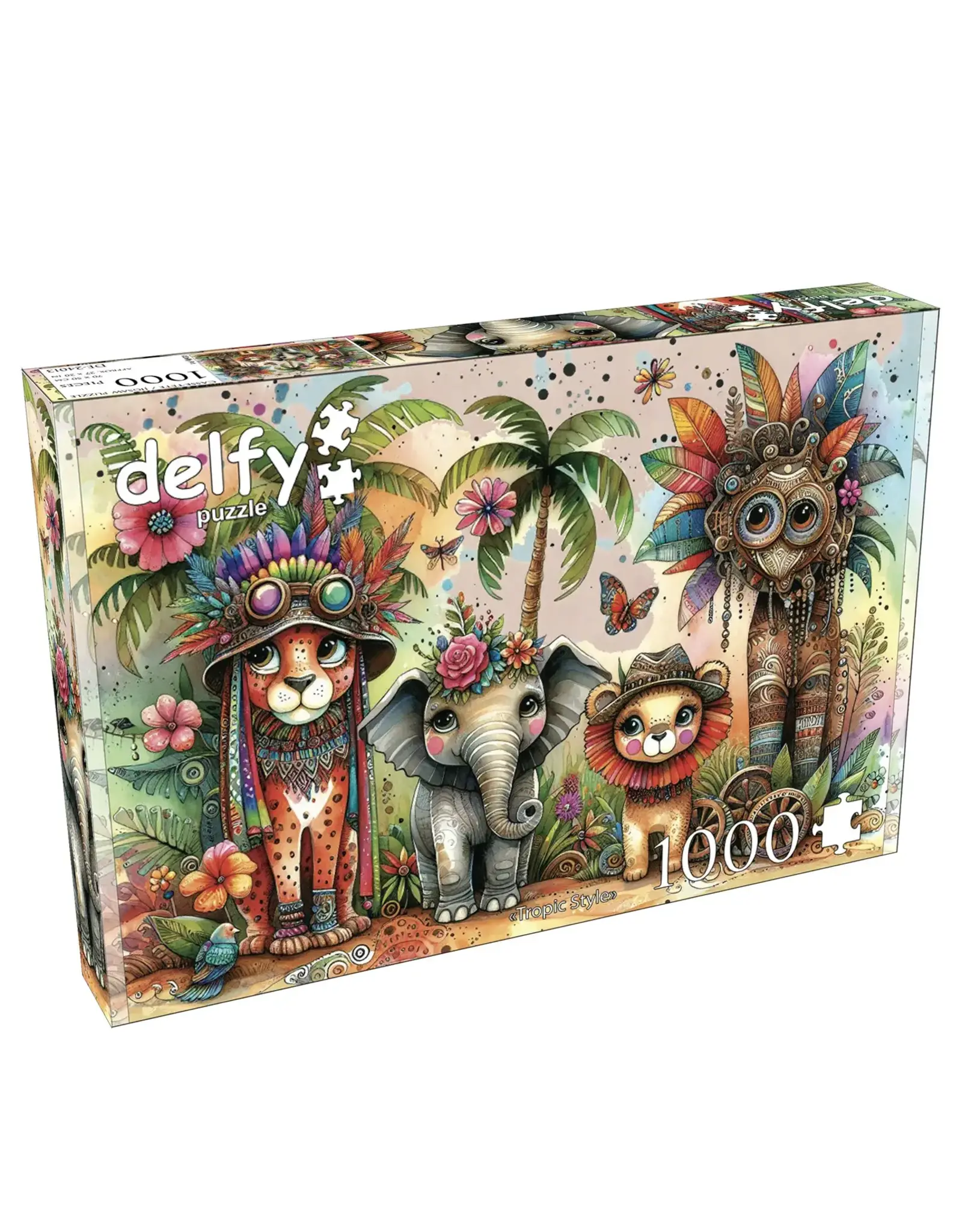 JaCaRou Puzzles Tropic Style 1000pc