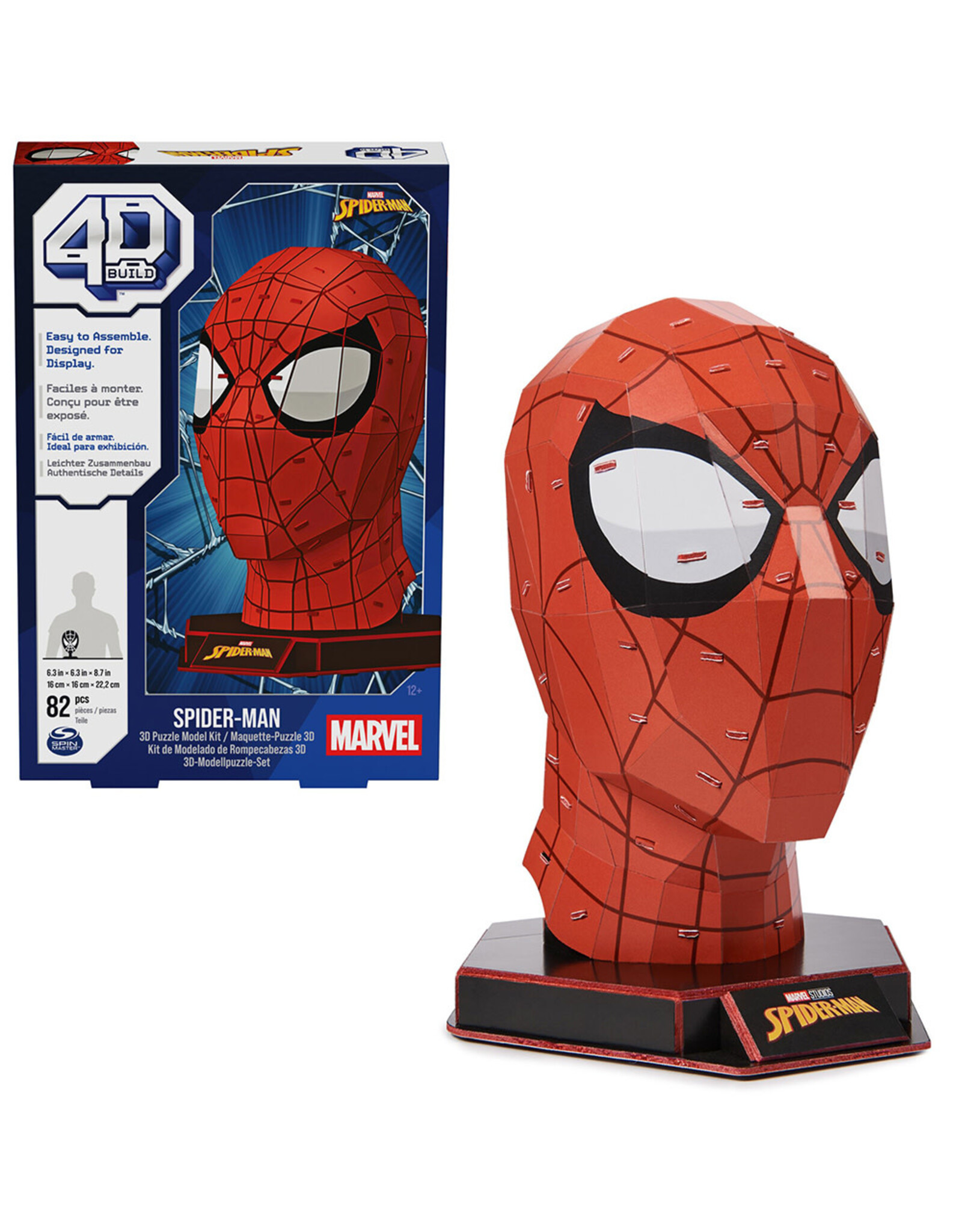 Spin Master 4D Build - Marvel - Spider-Man Mask