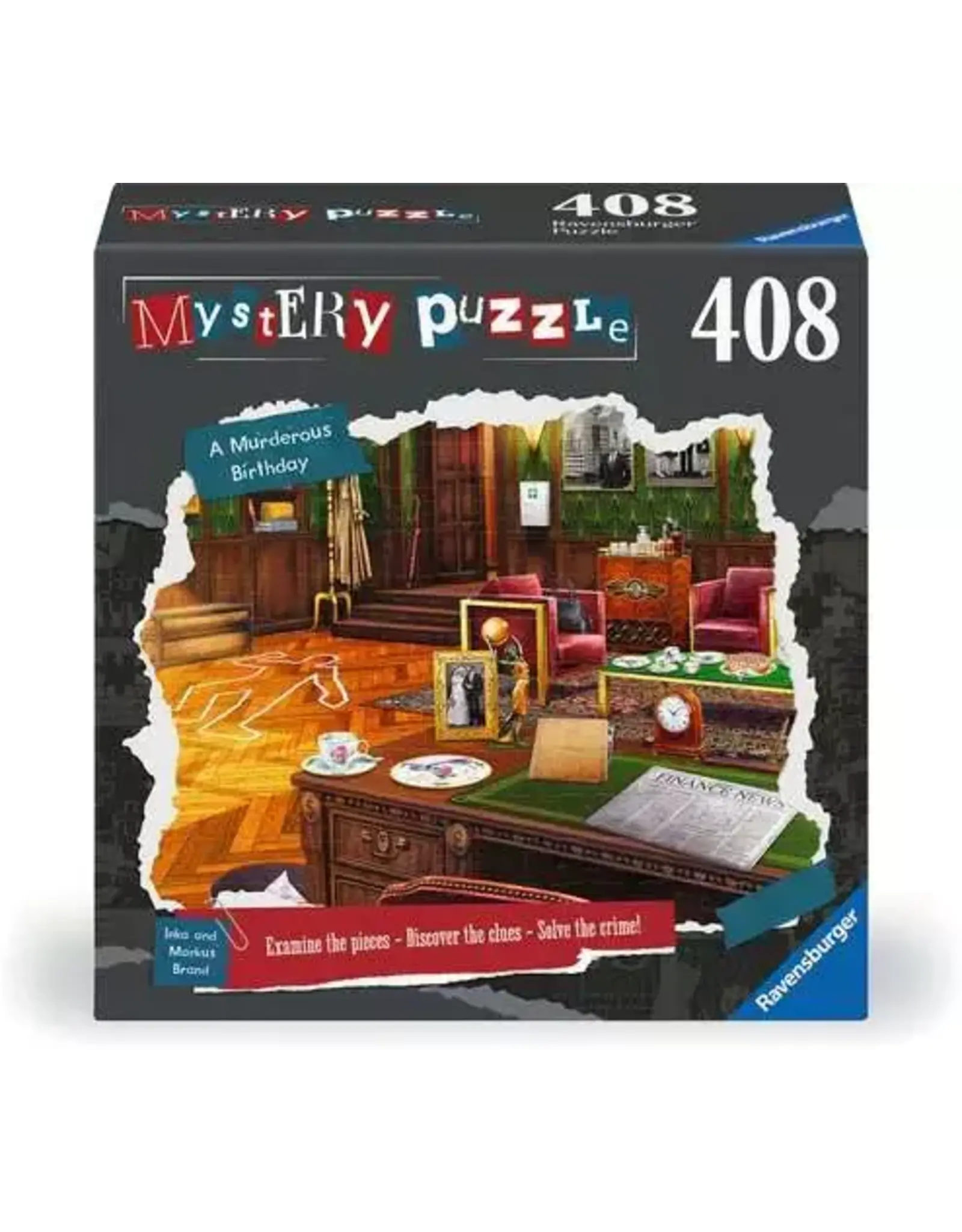 Ravensburger Puzzle X Crime - A Murderous Birthday 408pc