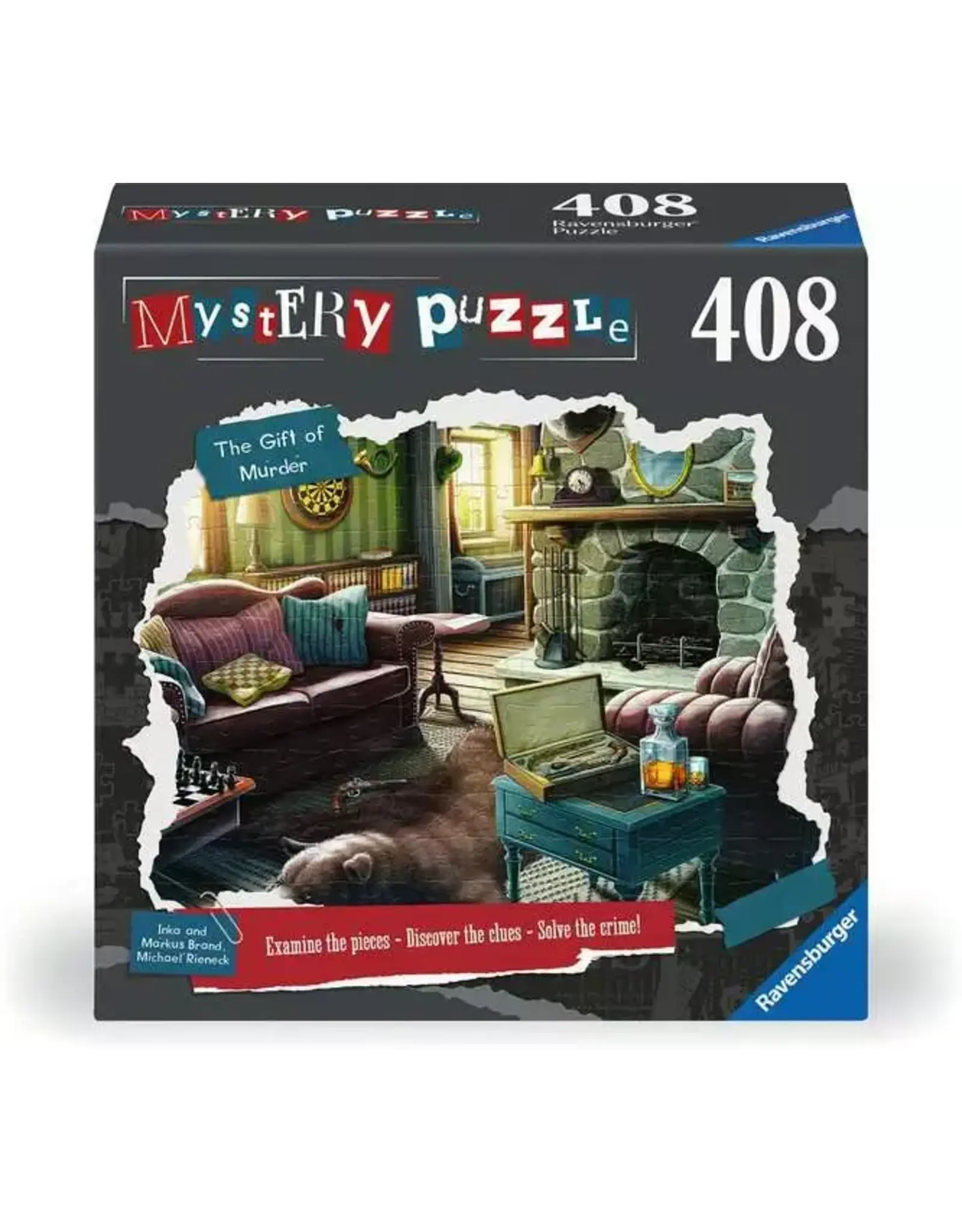 Ravensburger Puzzle X Crime - The Gift of Murder 408pc