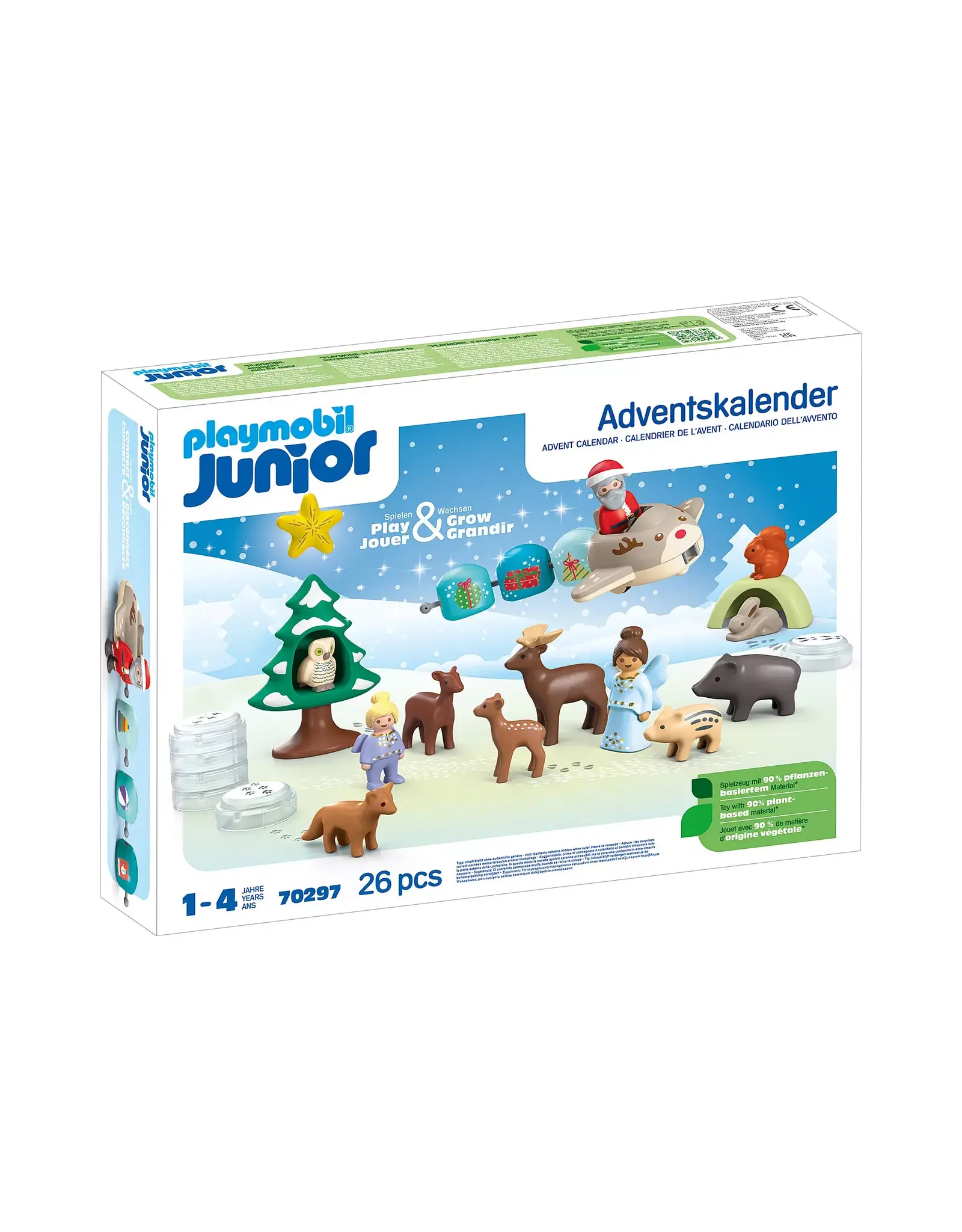 Playmobil JUNIOR: Advent Calendar Snowy Christmas