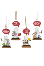 Ganz S'mores Cat Talk Ornament Assorted