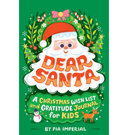 Dear Santa: A Christmas Wish List and Gratitude Journal for Kids