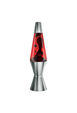 Lava 14.5" Lava Lamp Chrome Plated Crimson
