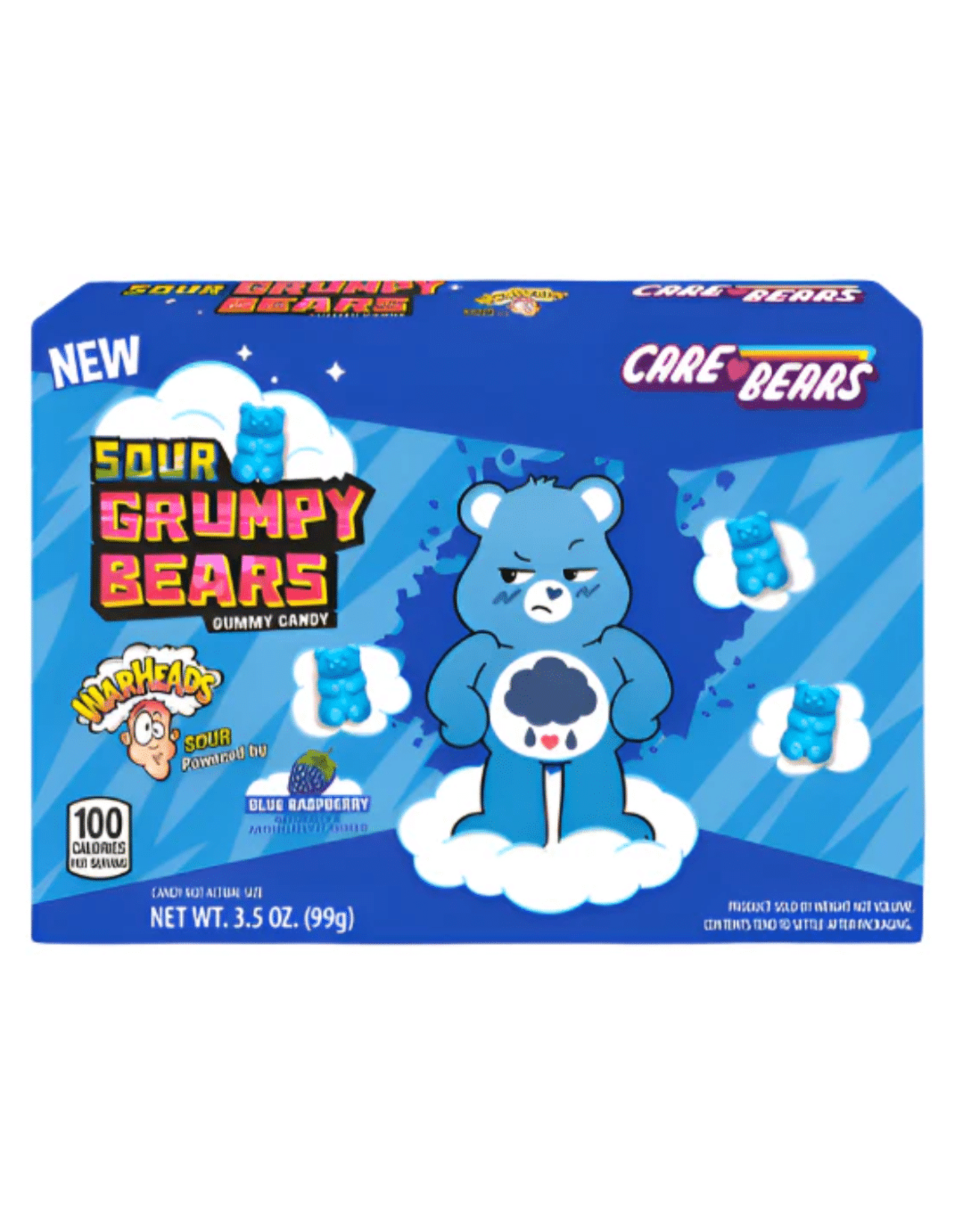 Warheads Care Bears Sour Grumpy Bears Theatre Box