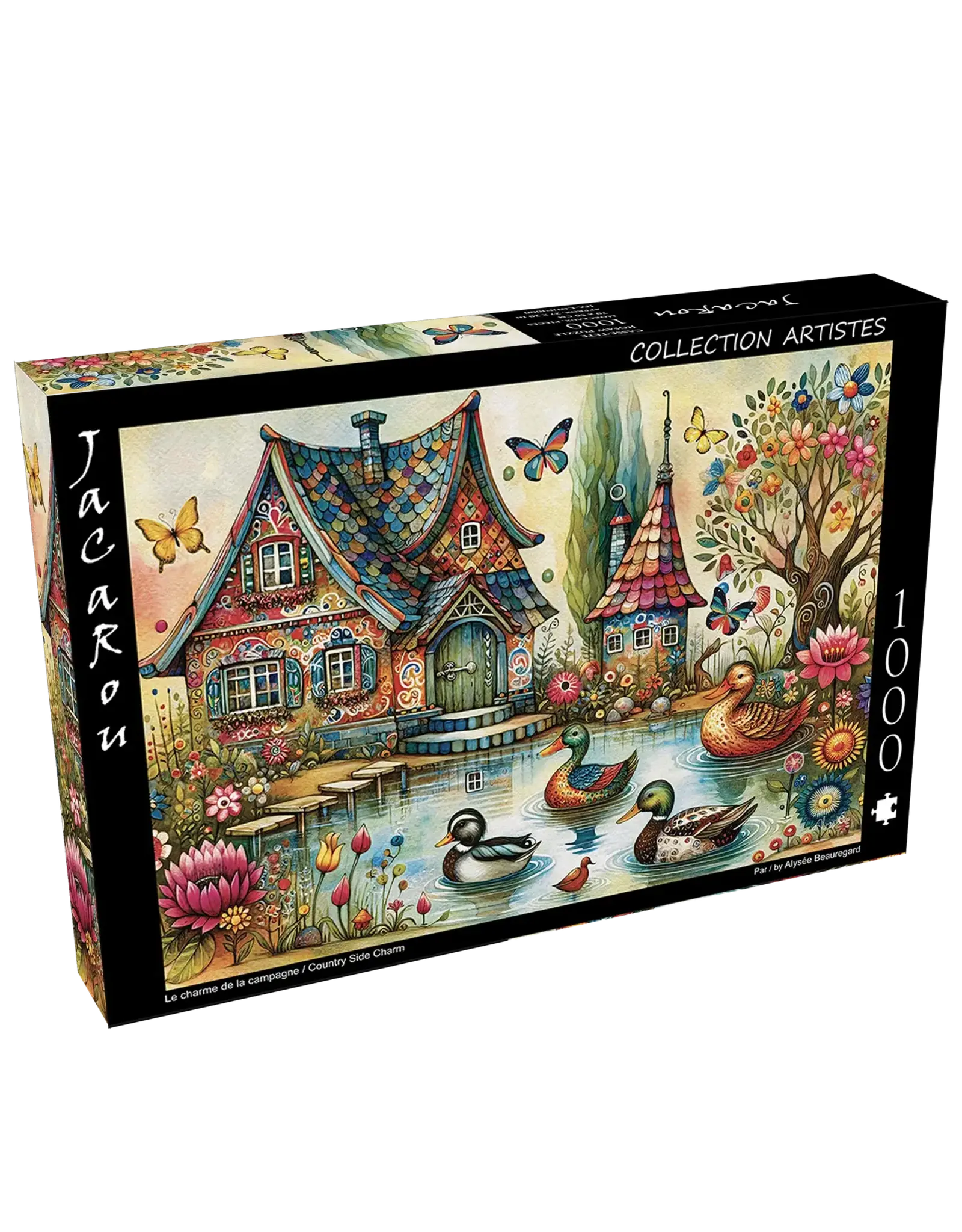 JaCaRou Puzzles Country Side Charm 1000pc