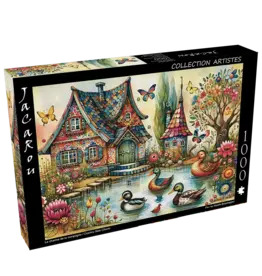 JaCaRou Puzzles Country Side Charm 1000pc