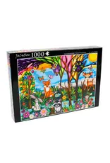 JaCaRou Puzzles Friendly Forest Harmony 1000pc