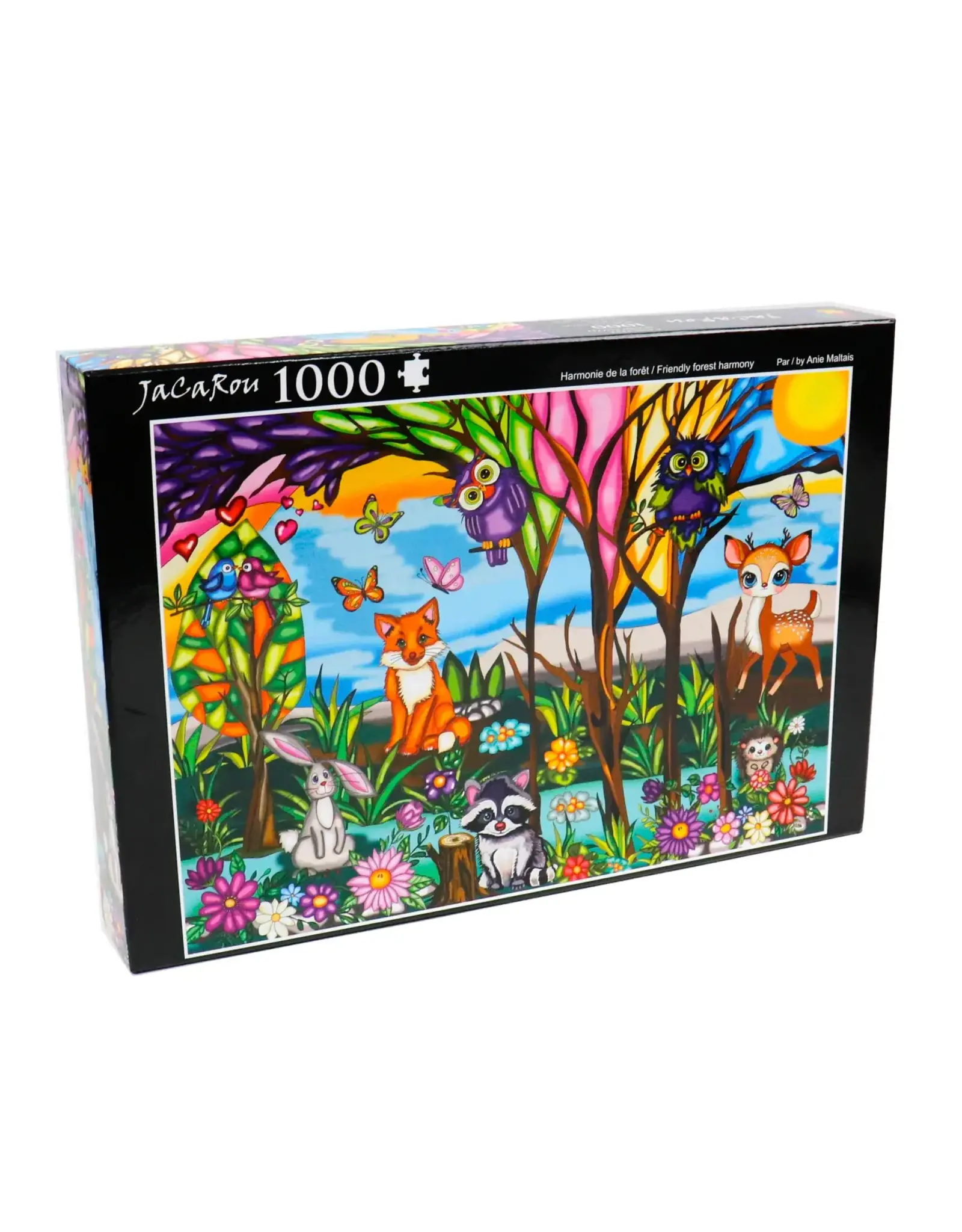 JaCaRou Puzzles Friendly Forest Harmony 1000pc