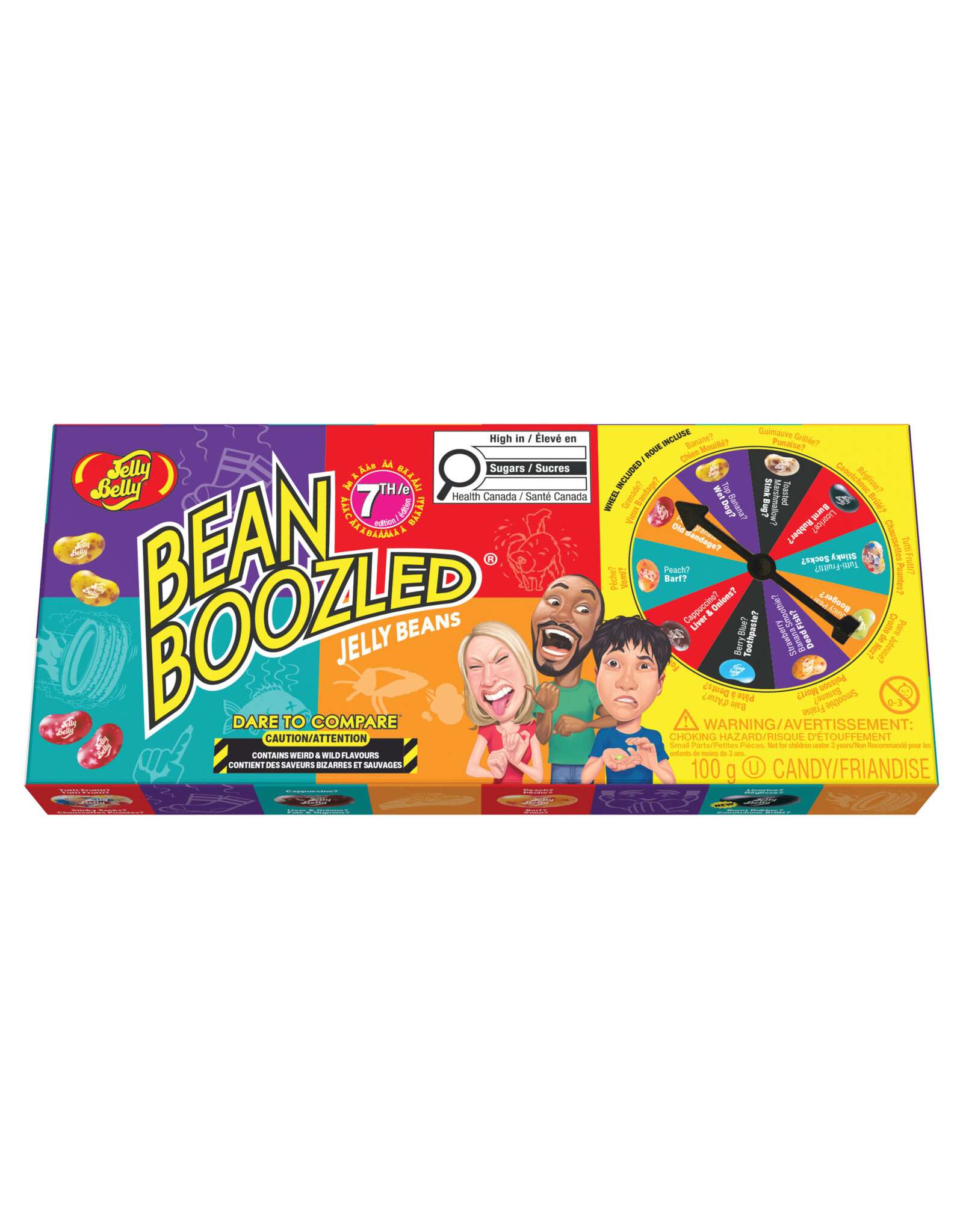 Jelly Belly Jelly Belly BeanBoozled 7th Edition Spinner Game