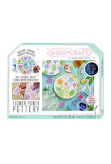 Bright Stripes Wish*Craft Flower Power Pottery