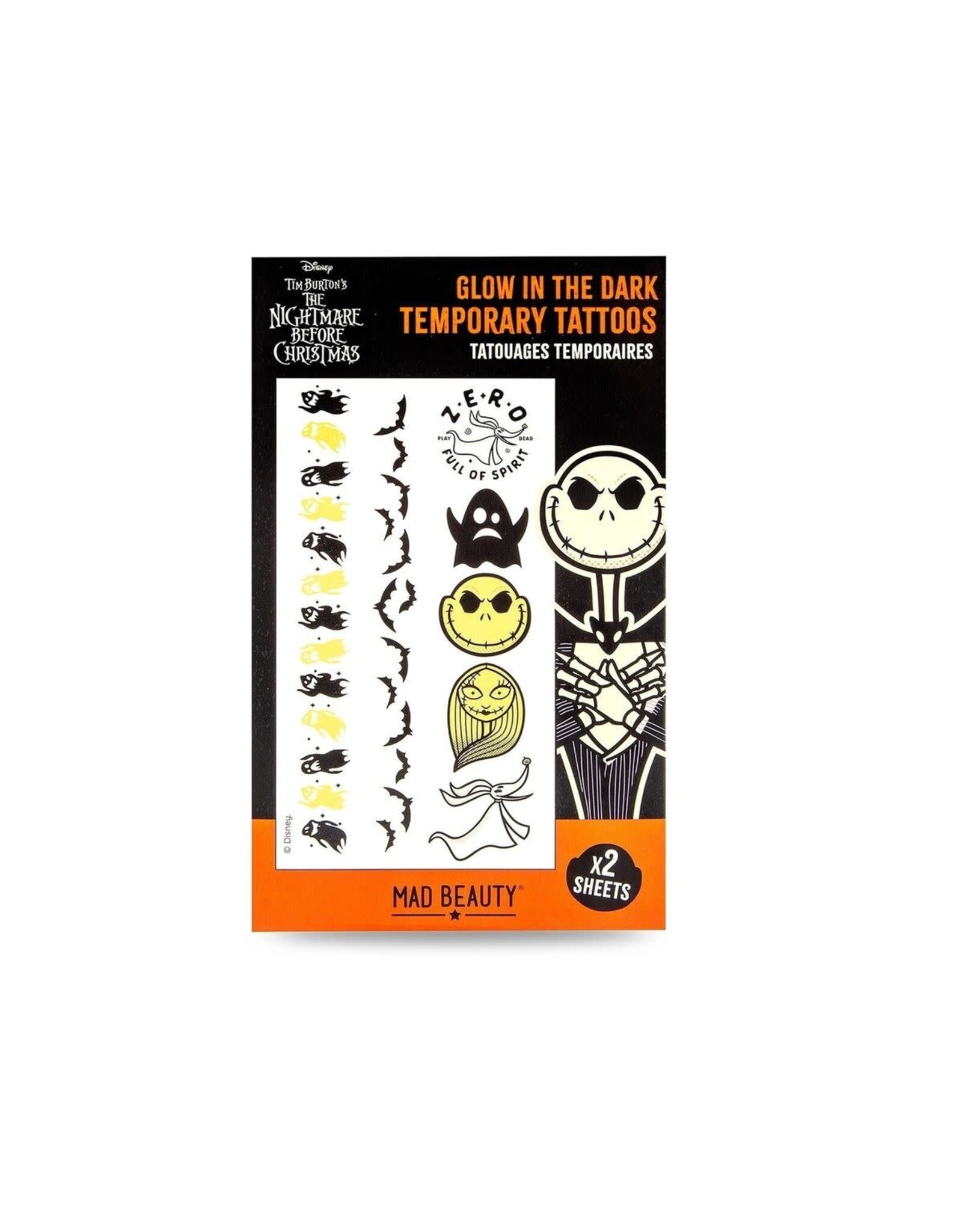 Mad Beauty Disney Nightmare Before Christmas - Body Tattoos