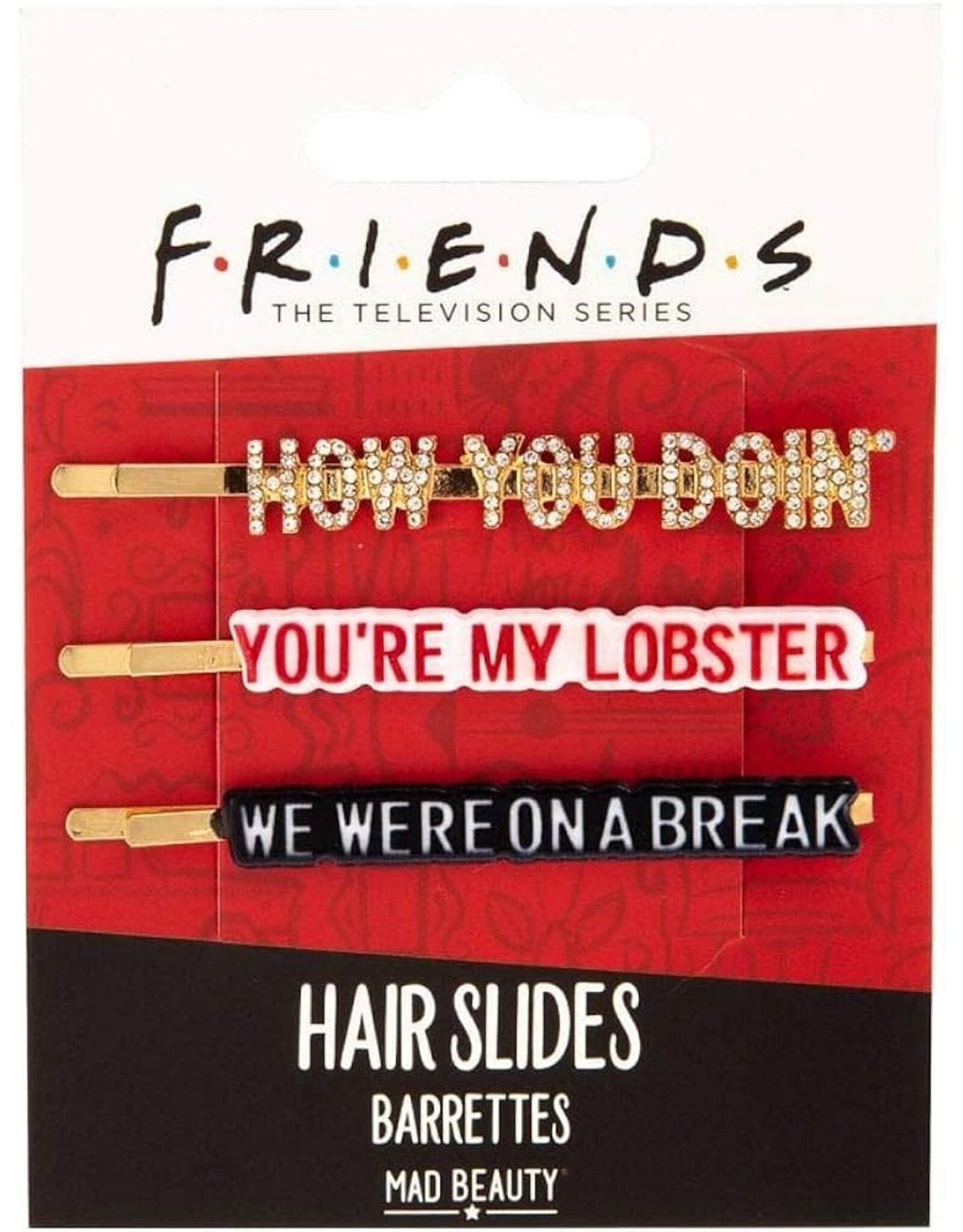 Mad Beauty Warner Friends - Hair Slides