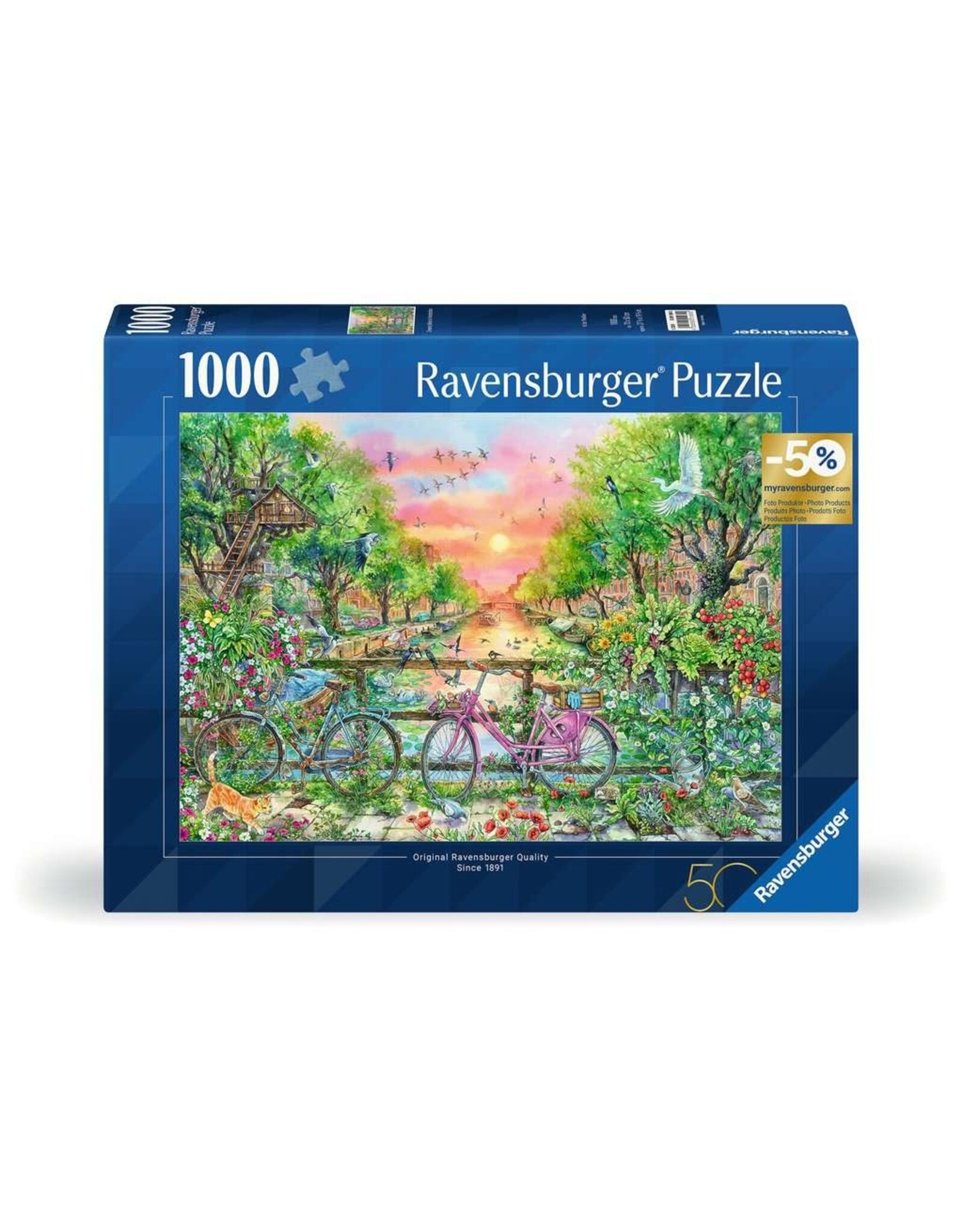 Ravensburger Dreamy Bikes in Amsterdam 1000pc