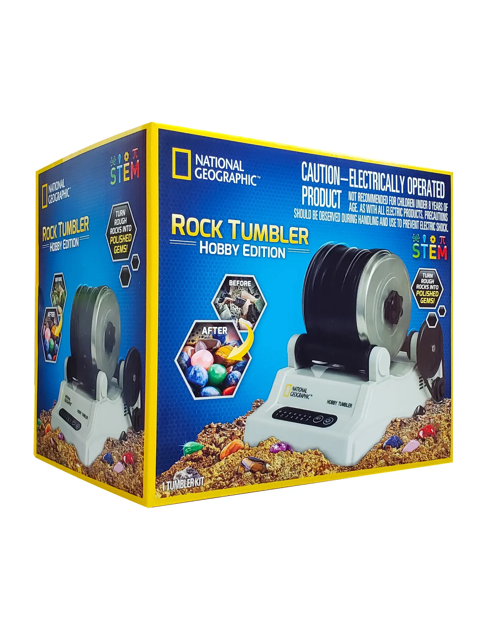 Incredible Novelties National Geographic Hobby Rock Tumbler