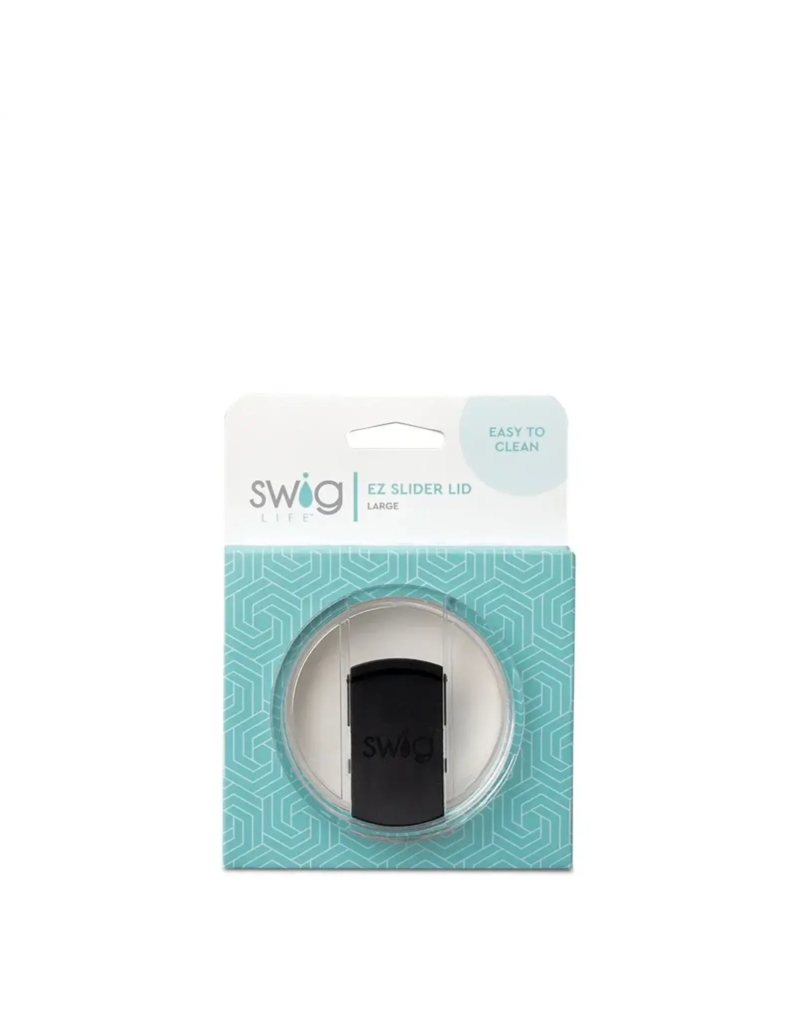 Swig Black EZ Slider Lid (Large)