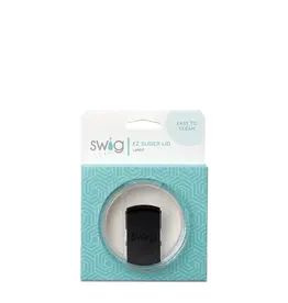 Swig Black EZ Slider Lid (Large)