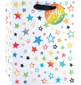 Rainbow Stars Medium Gift Bag