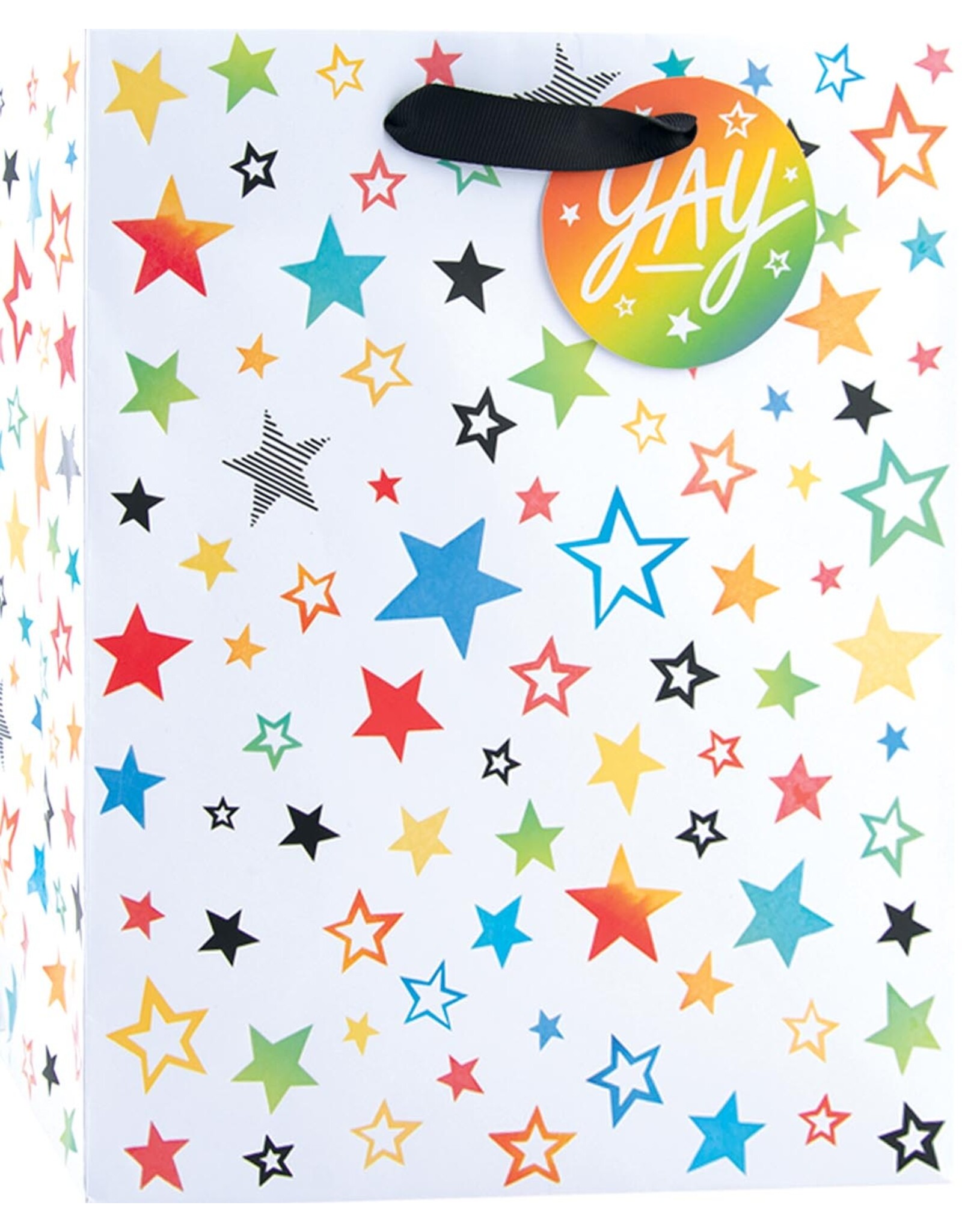 Rainbow Stars Medium Gift Bag