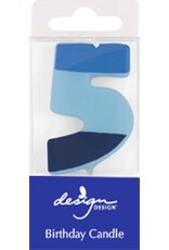 Design Design #5 Color Block Birthday Candle